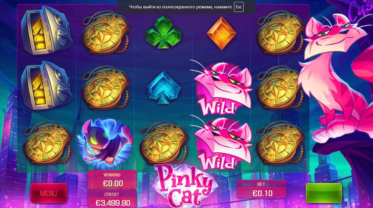 Pinky Cat Slot Game