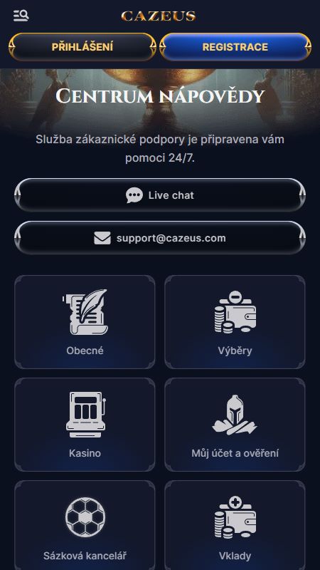 cazeus help center
